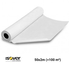 Dampscherm van Halfdoorschijnend wit polyethyleen 50x2m (=100 m²) Difunorm - Isover