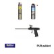 PUR-pakket - PUR traagwerkende schuim (10 st.) + reiniger + pistool