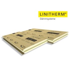 Sarkingdak isolatie LINITHERM- tand en groef- geintegreerd onderdakfolie- 120mm- 2454x1038mm (2.547 m²/plaat) - rd: 5.45m²K/W - LINITHERM PAL N+F